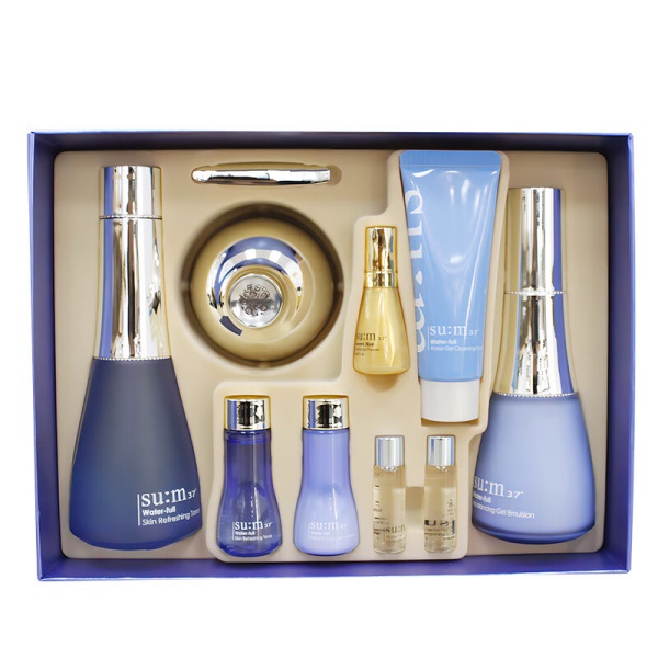 苏秘sum37&deg;呼吸sum37水分套盒水乳孕妇补水护肤品套装 水乳套装